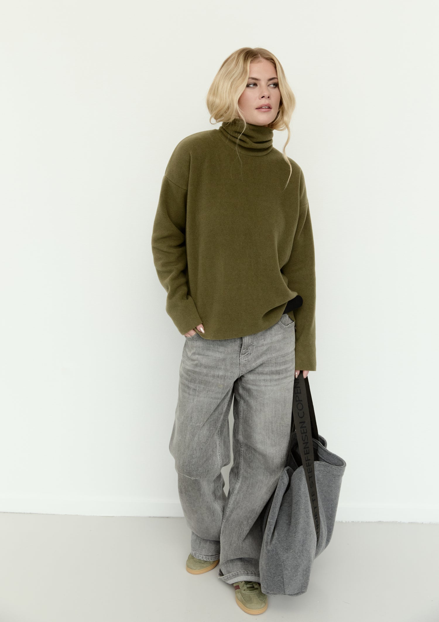 Henriette Steffensen High Neck Blouse 1360