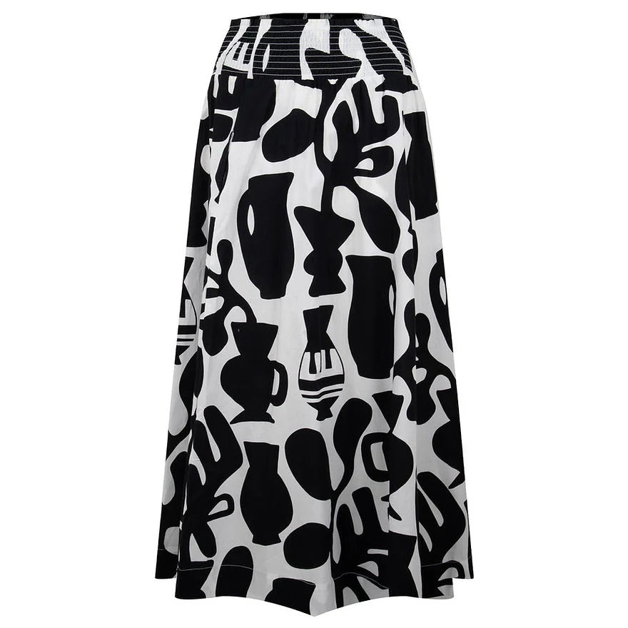 Foil Skirted Ahead Skirt Printed Chalice