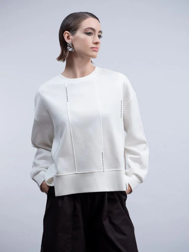 Haako White Sweatshirt H2020