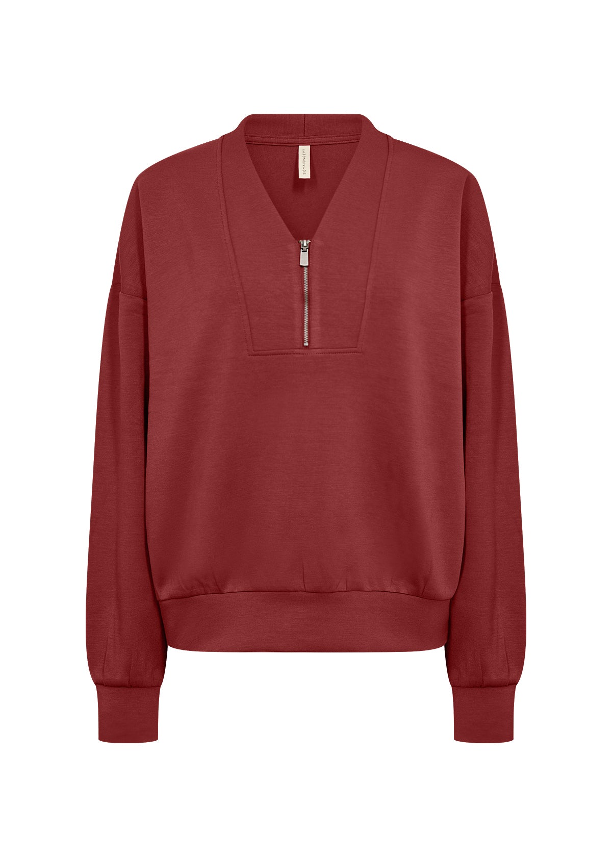 Soya Concept Banu 334 Quarter Zip Blouse
