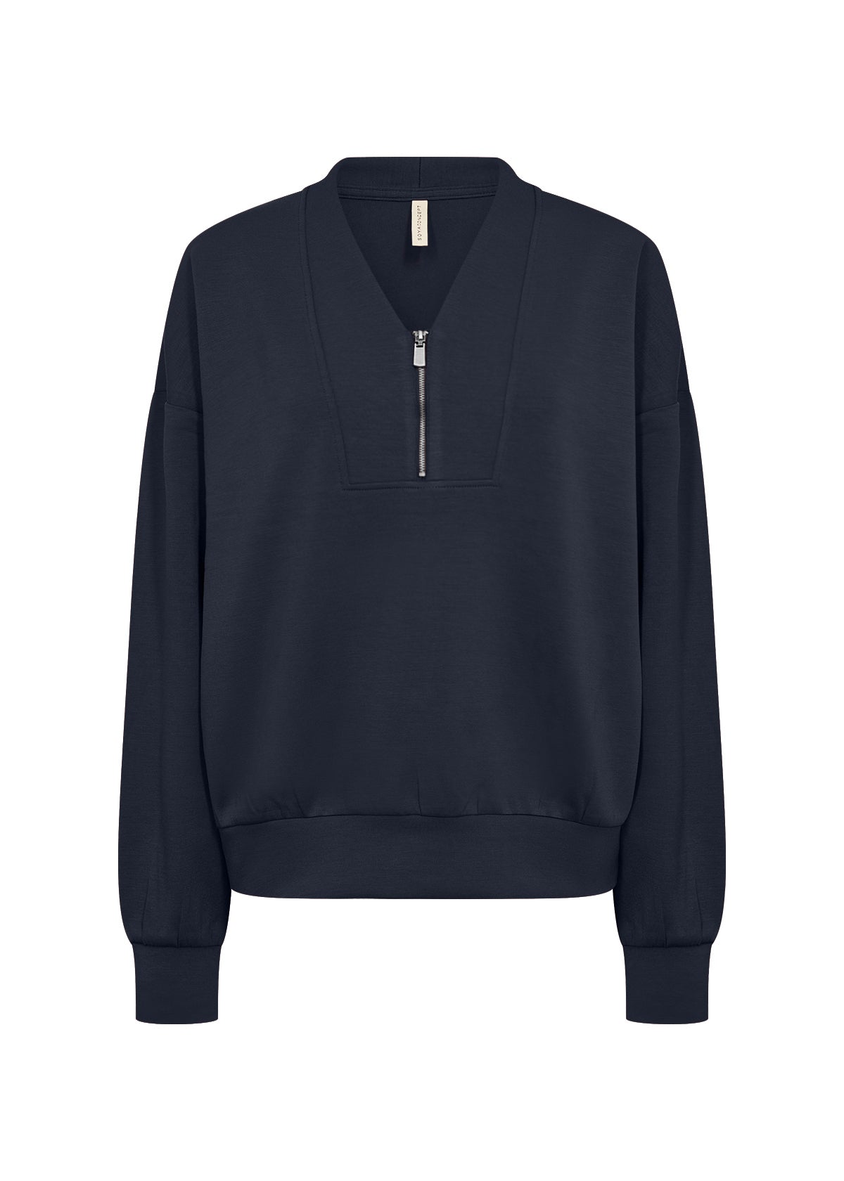 Soya Concept Banu 334 Quarter Zip Blouse