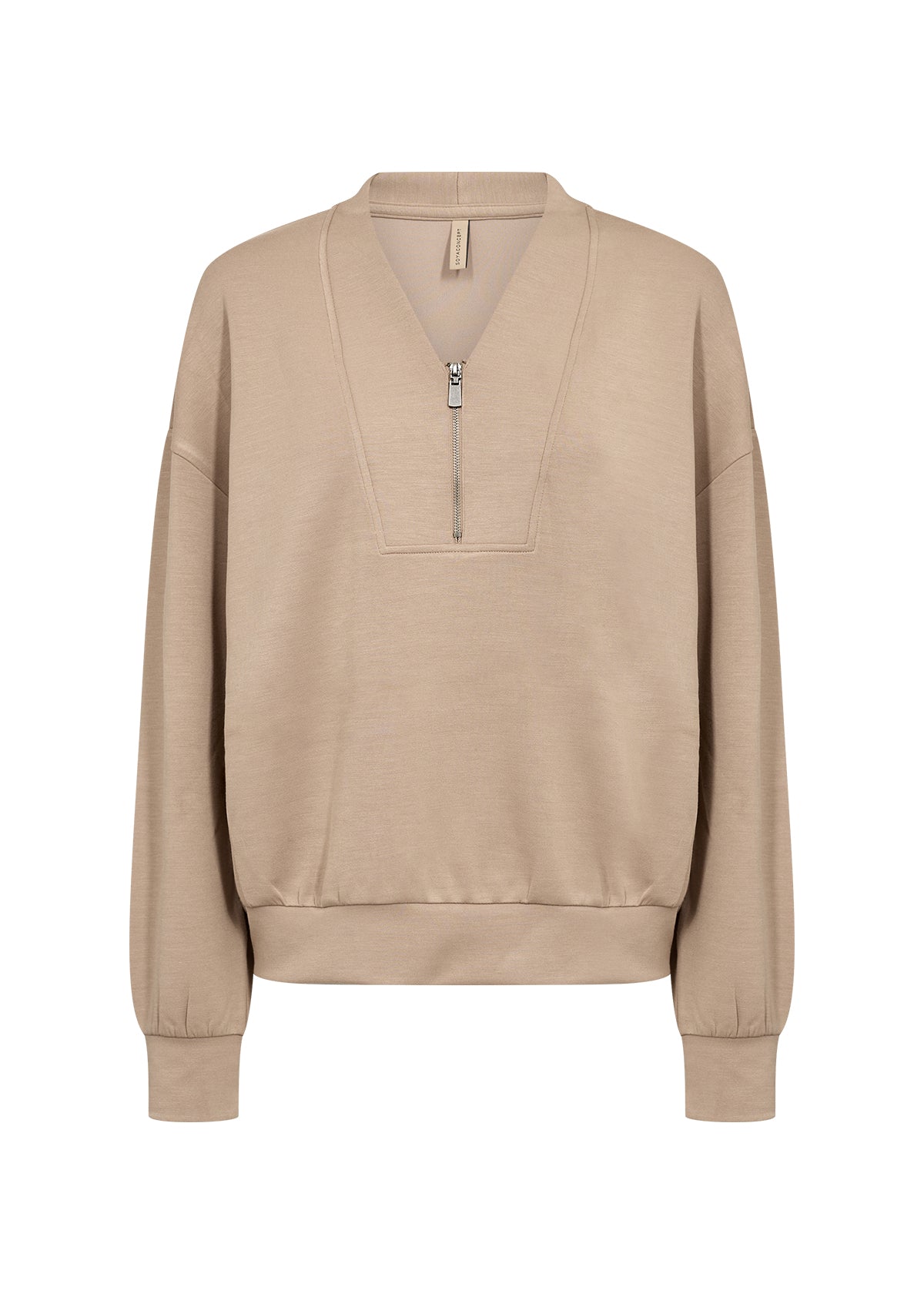 Soya Concept Banu 334 Quarter Zip Blouse