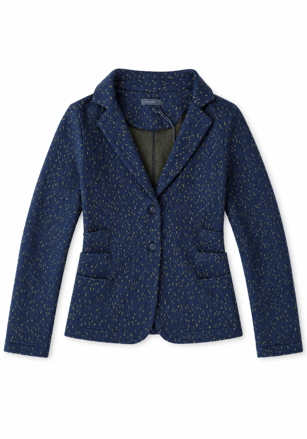 Neirami Brushed Cotton Fleck Blazer