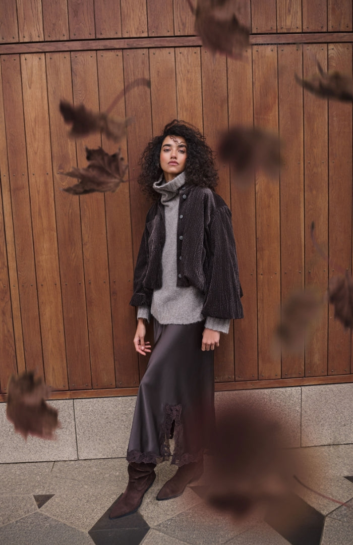 Noen Velvet Cord Jacket 87218