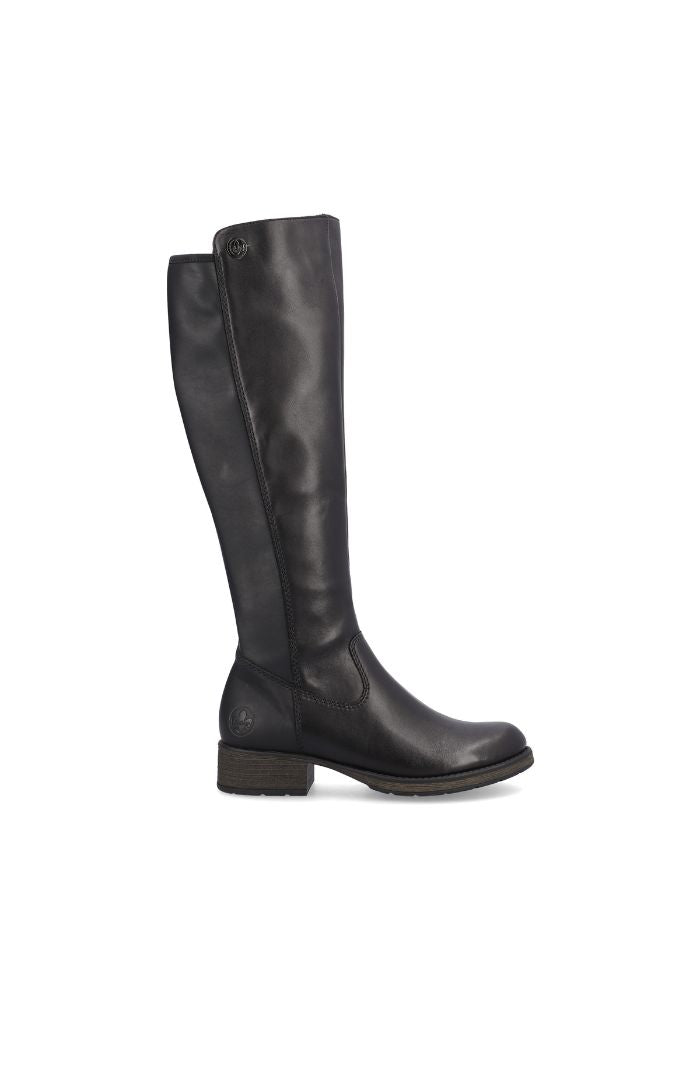Rieker Z9591-01 Tall Boots Black