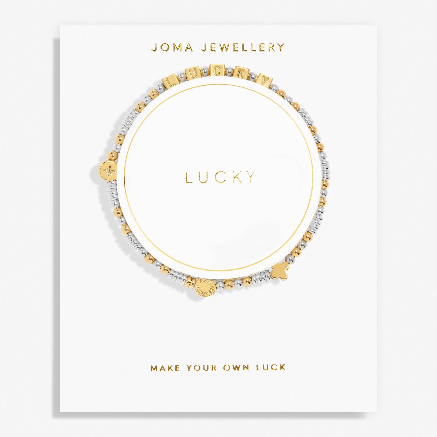 Joma Jewellery Happy Little Moments Bracelet ' Lucky '