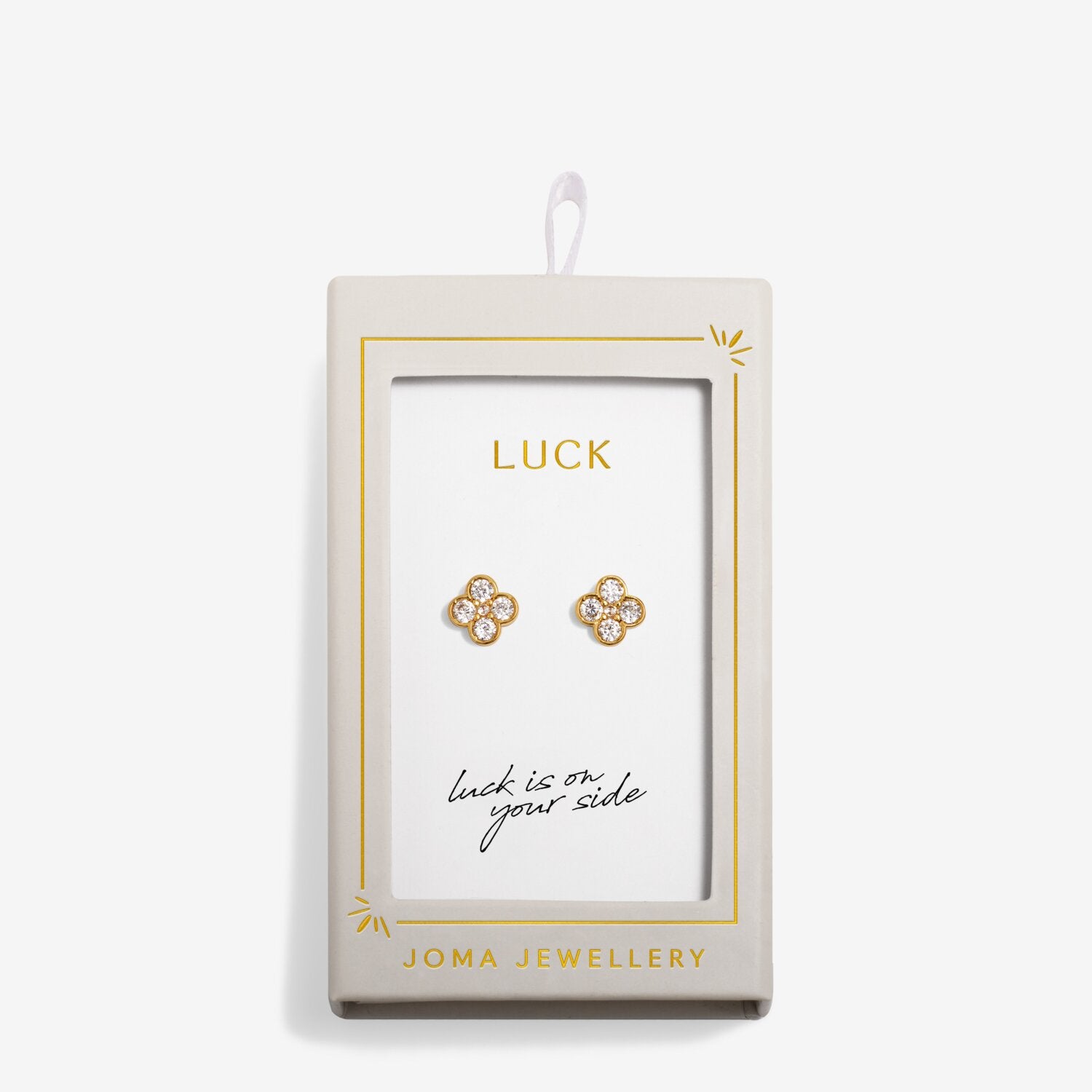 Joma Jewellery Stud Earrings Moments To Shine 'Luck'
