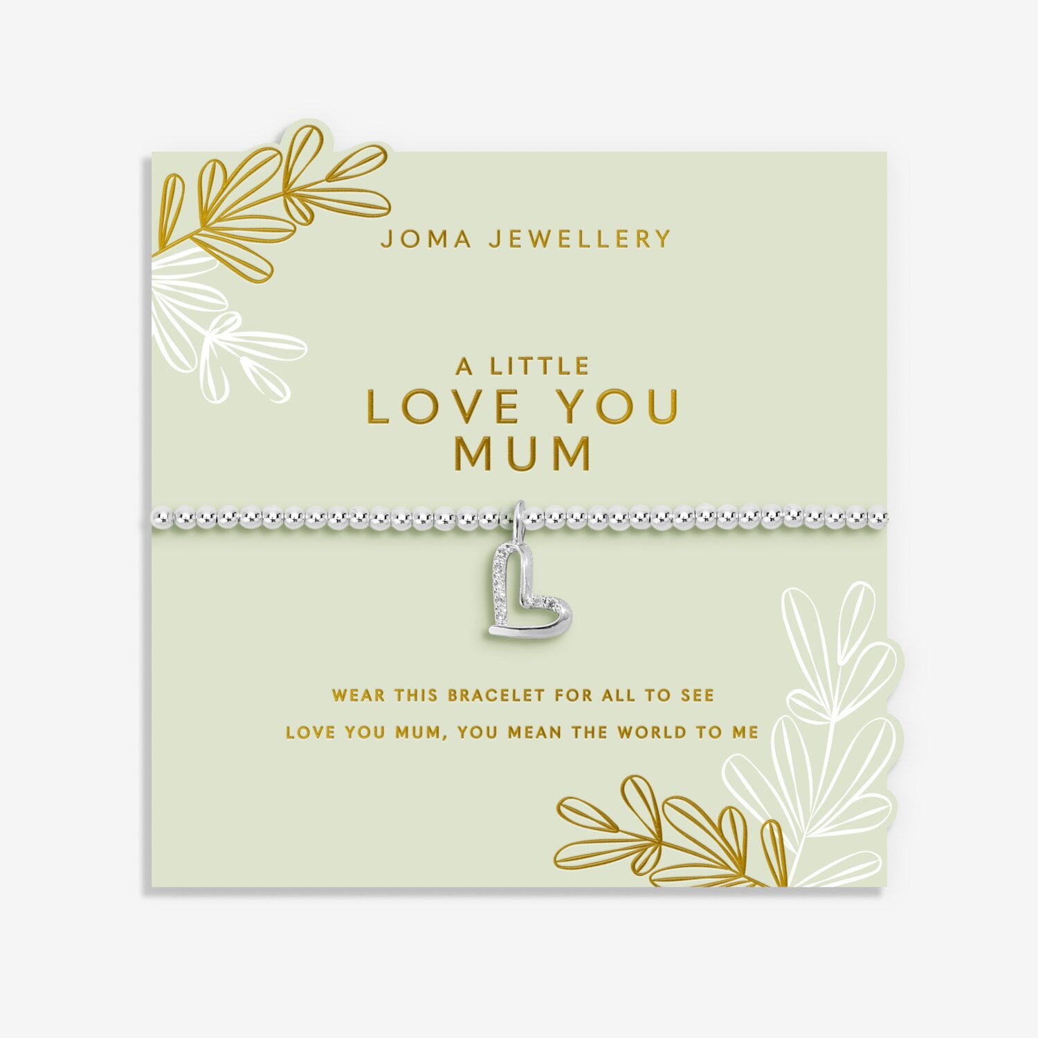 Joma Jewellery Bracelet Mother's Day A Little 'Love You Mum'