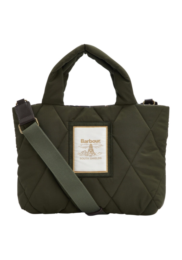 Barbour Mariah Mini Tote Bag Olive
