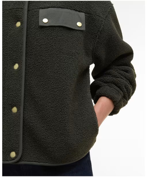 BarbourBarbour Mabel Fleece OliveClothingOlive - Blue Water Clothing