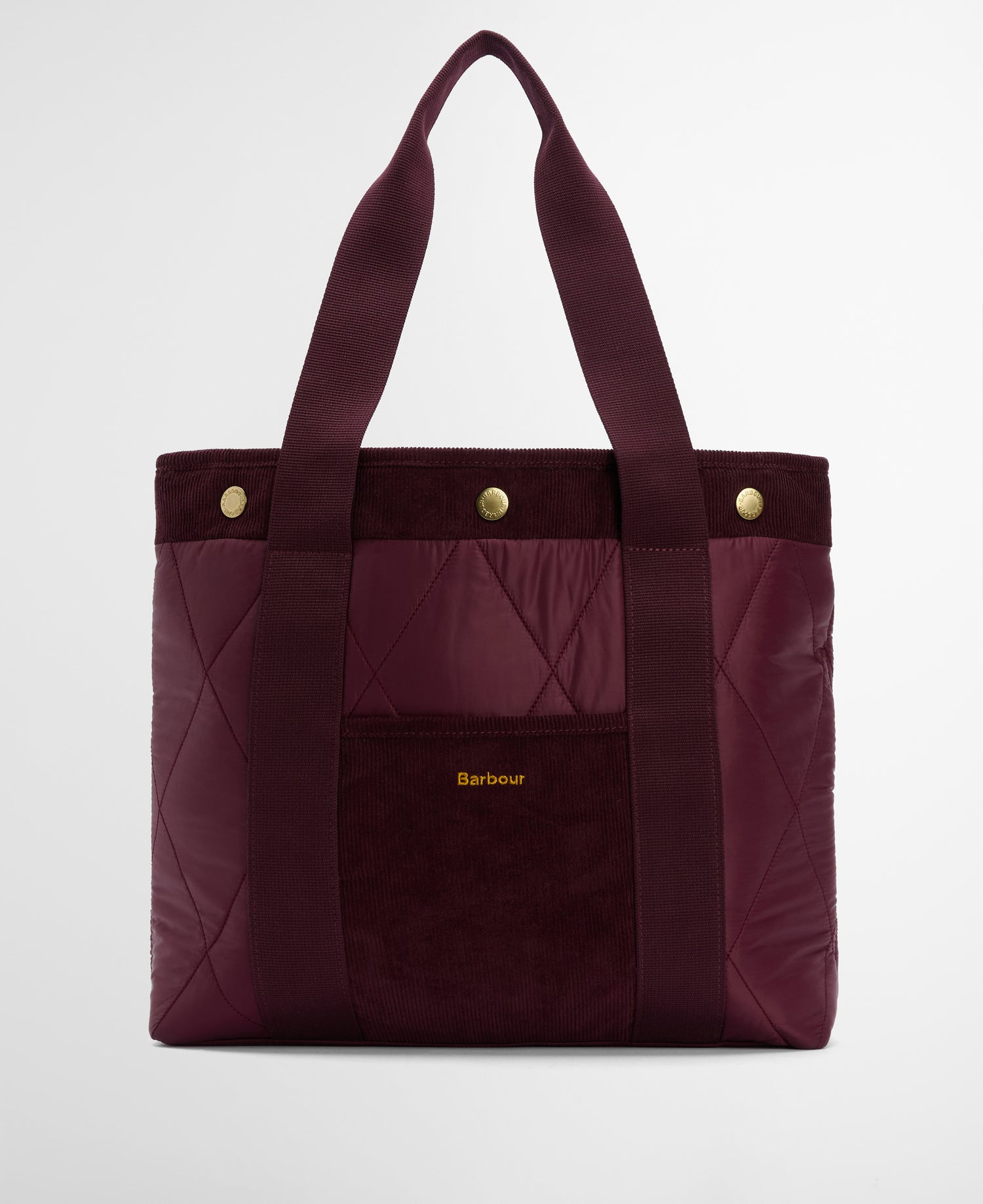 Barbour Healy Tote Bag Merlot