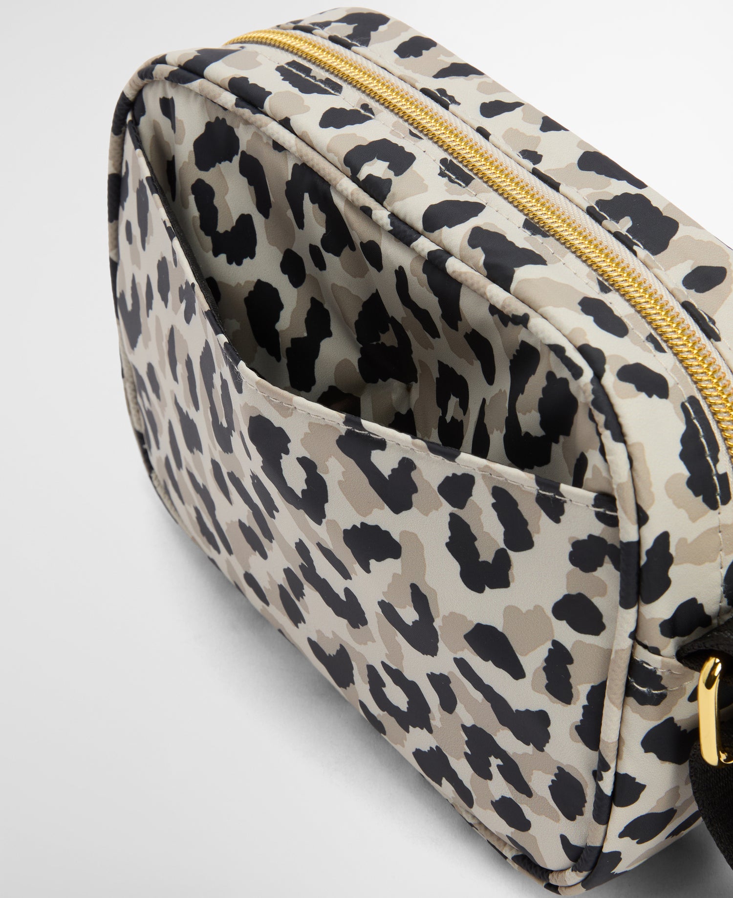Barbour International Boulevard Micro Crossbody Bag Jasmine Leopard
