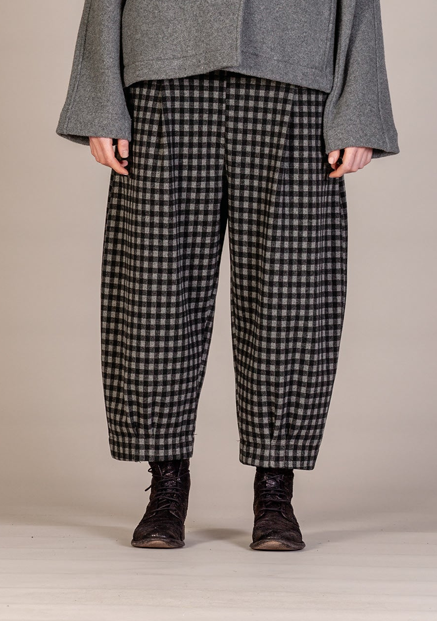 Mama b Bianco JQ Trousers Large Grey Check