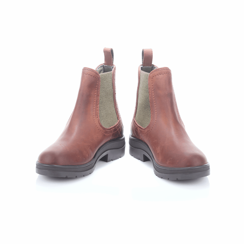 Barbour Amble Chelsea Boot Mahogony