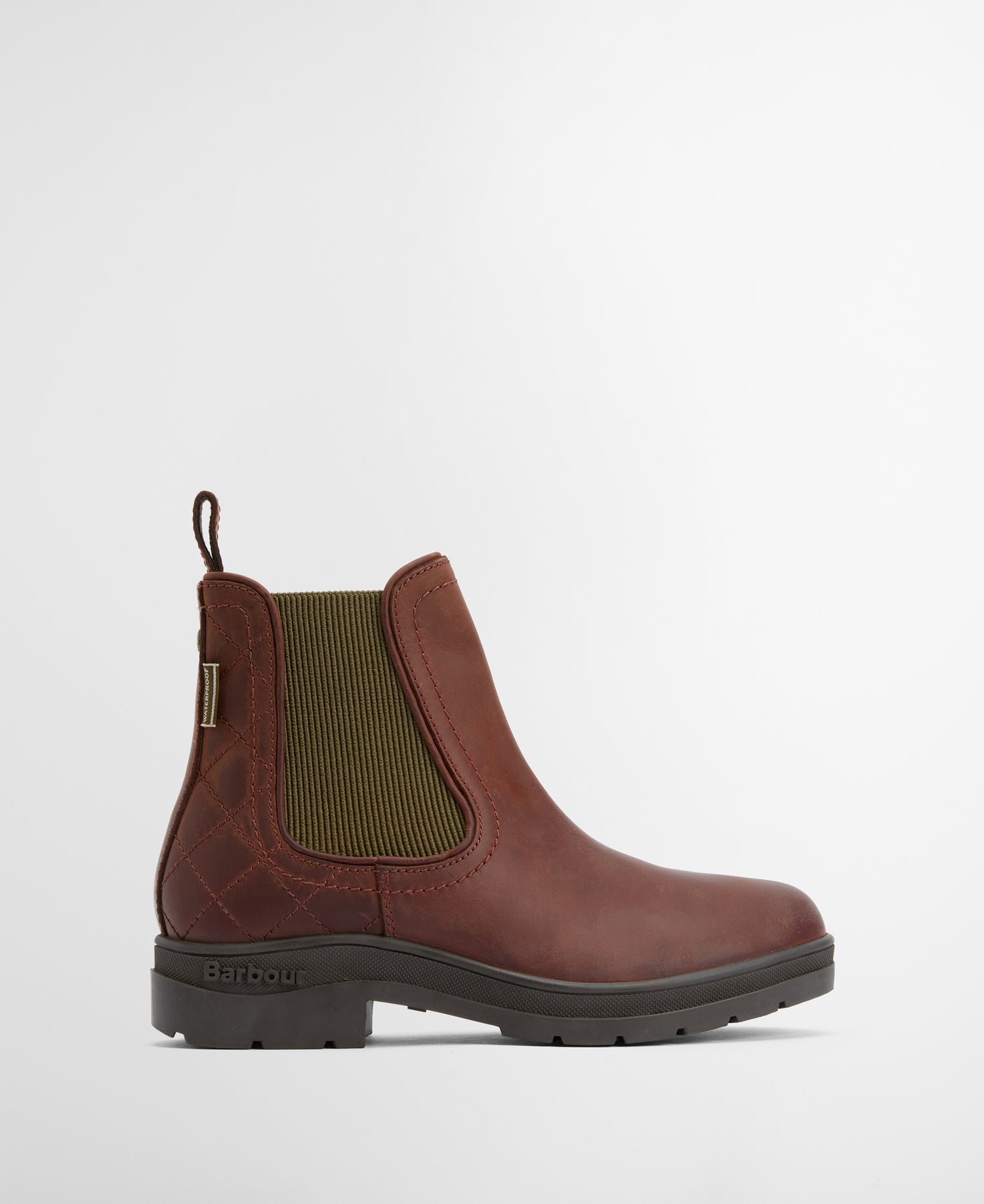 Barbour Amble Chelsea Boot Mahogony