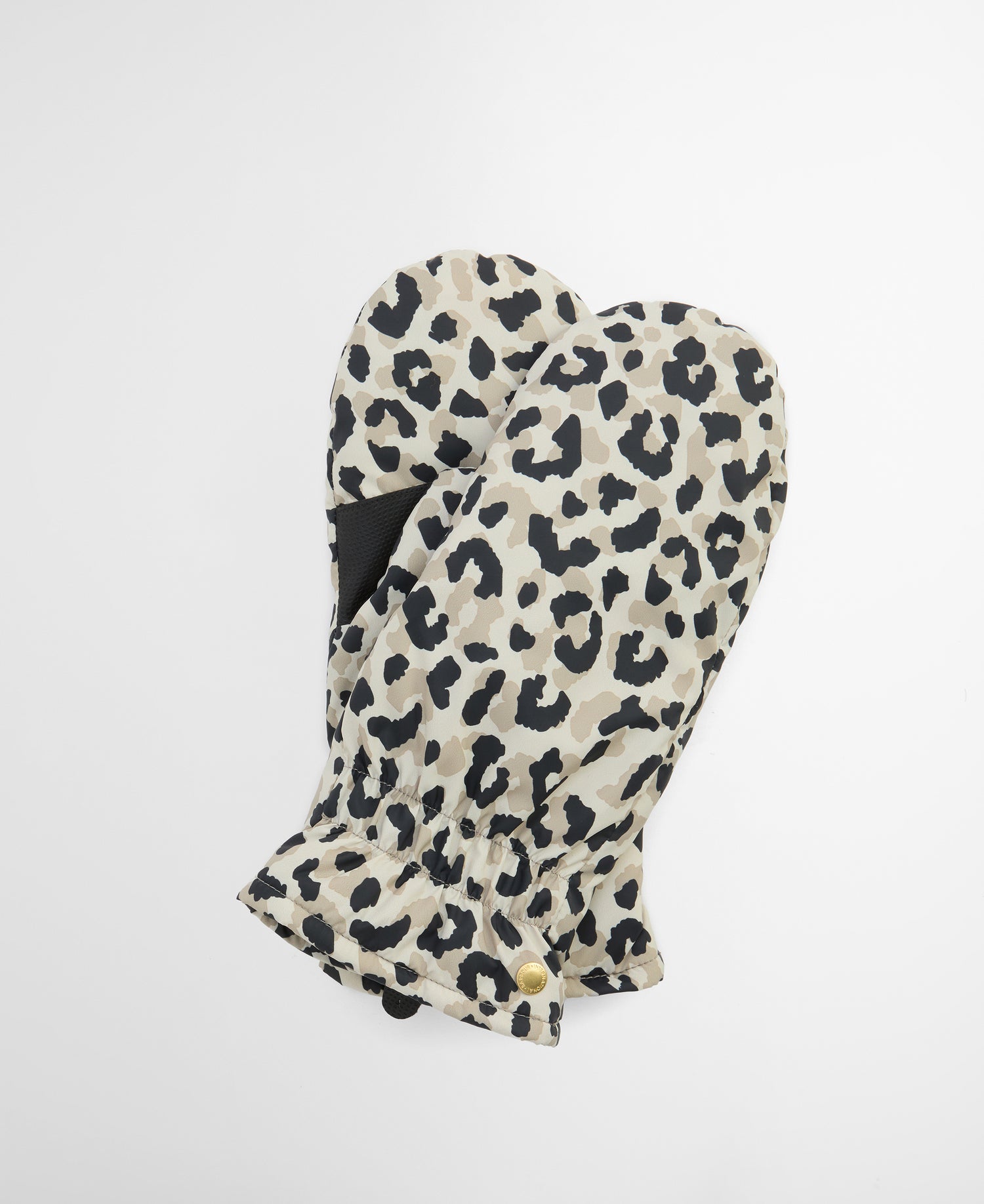 Barbour International Harley Waterproof Mittens Jasmine Leopard