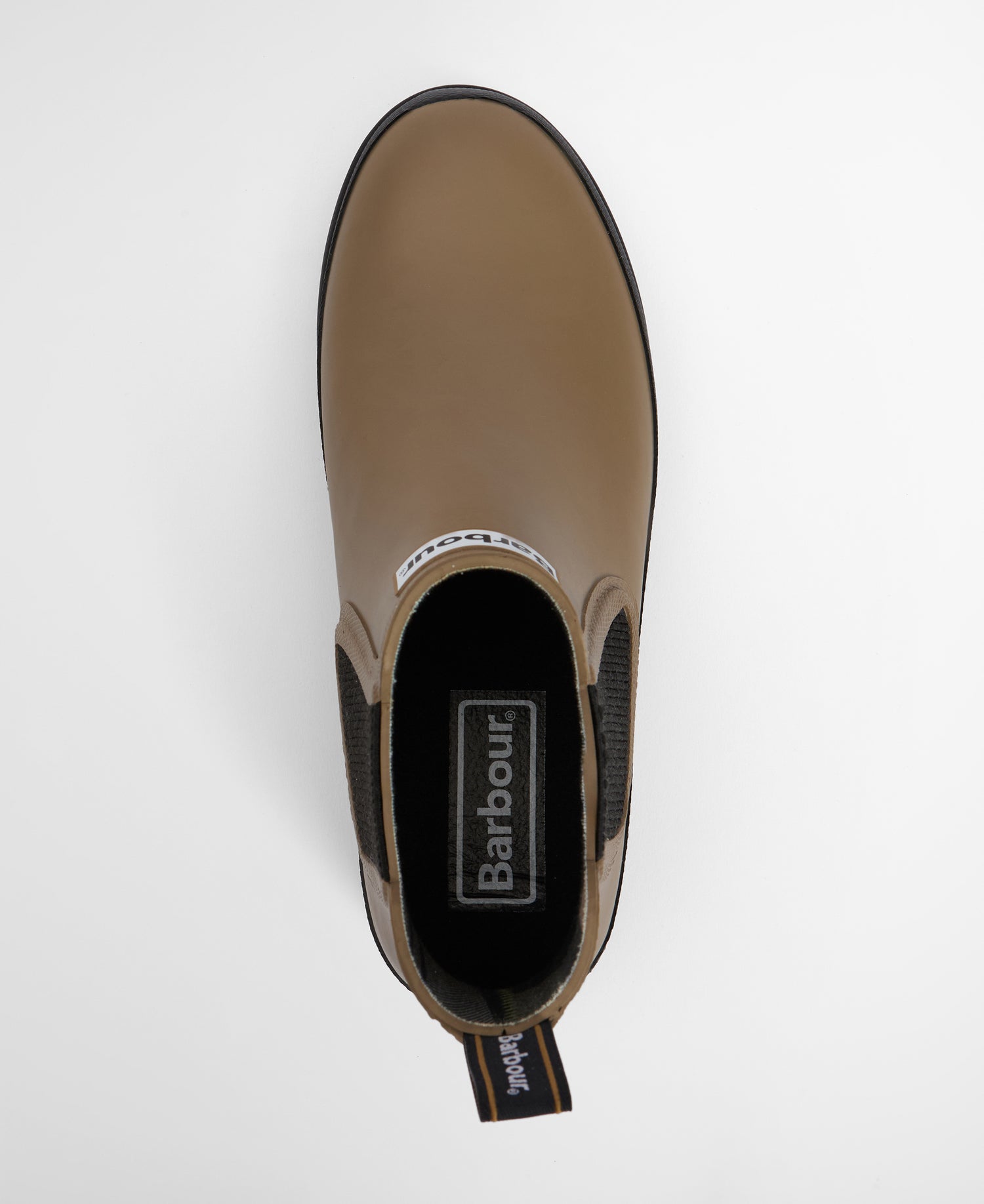 Barbour Halton Chelsea Welly Military Brown/Black