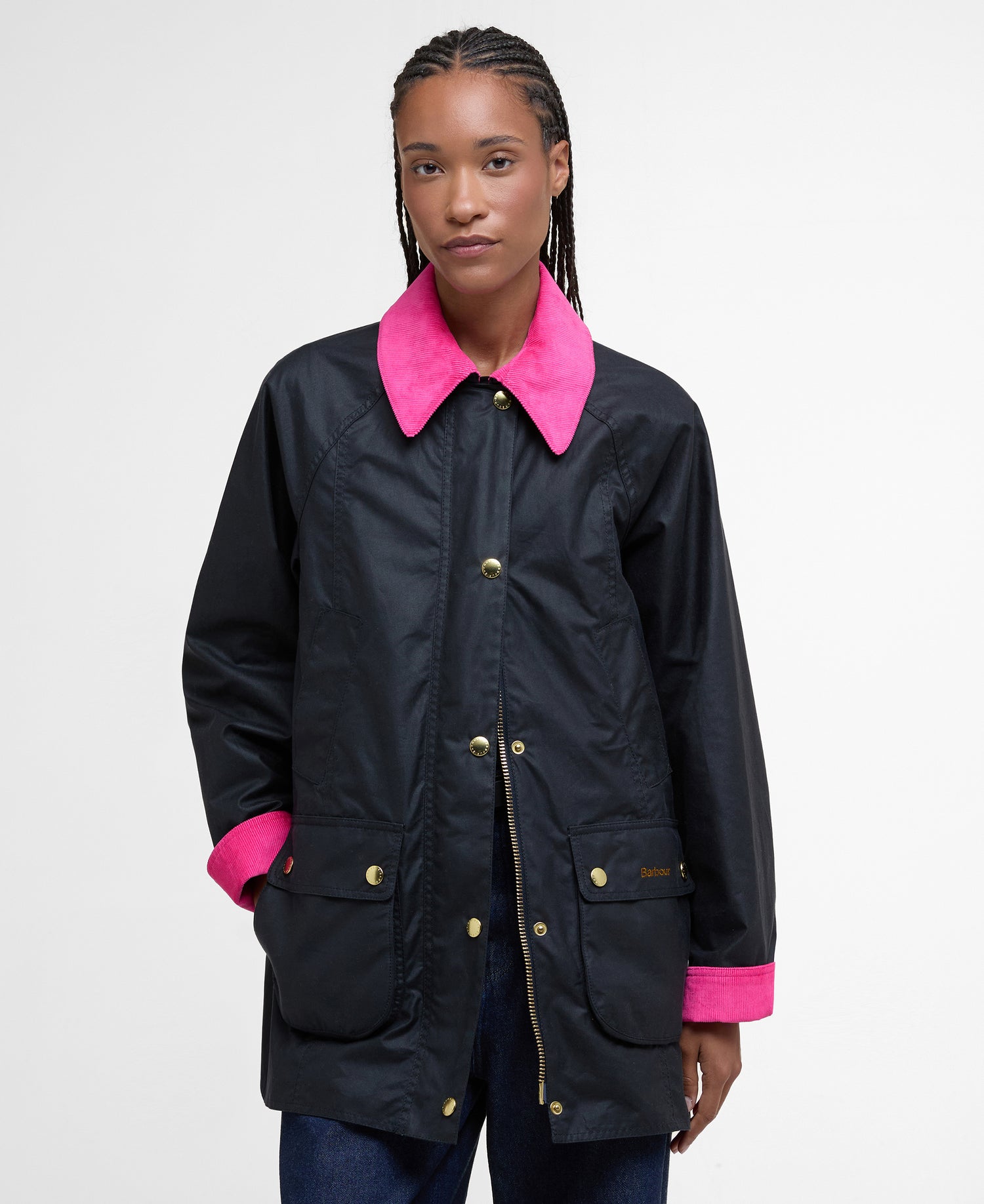 Barbour Icons Modern Beadnell Wax Jacket Oat