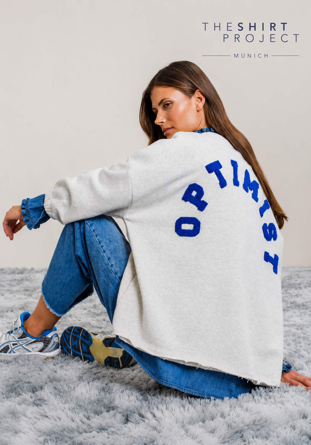 The Shirt Project Cropped Optimist Sweatshirt 51881