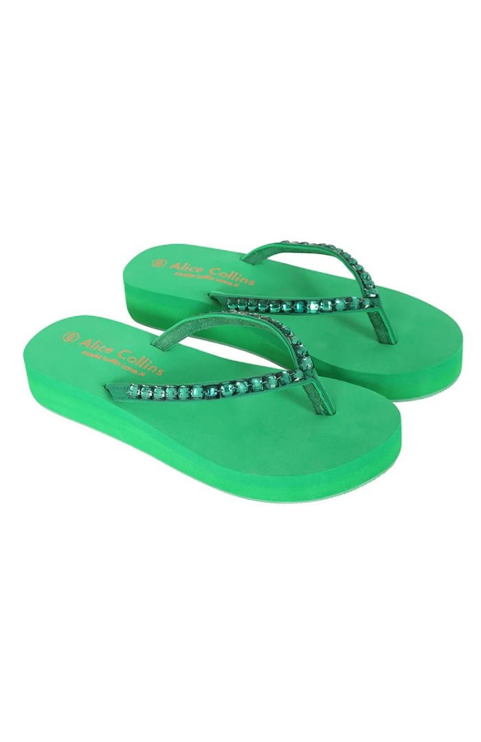 Alice CollinsAlice Collins AC Flip FlopFootwearGreen - Blue Water Clothing