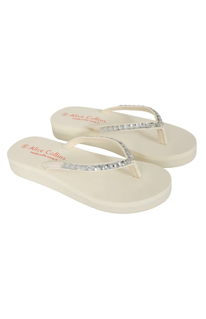 Alice CollinsAlice Collins AC Flip FlopFootwearOat - Blue Water Clothing