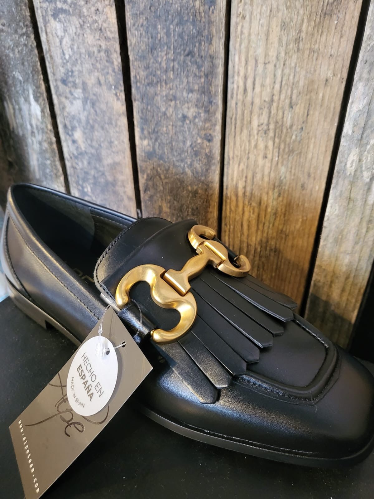 AlpeAlpe Tassel Loafers Black LeatherShoesBlack Leather - Blue Water Clothing