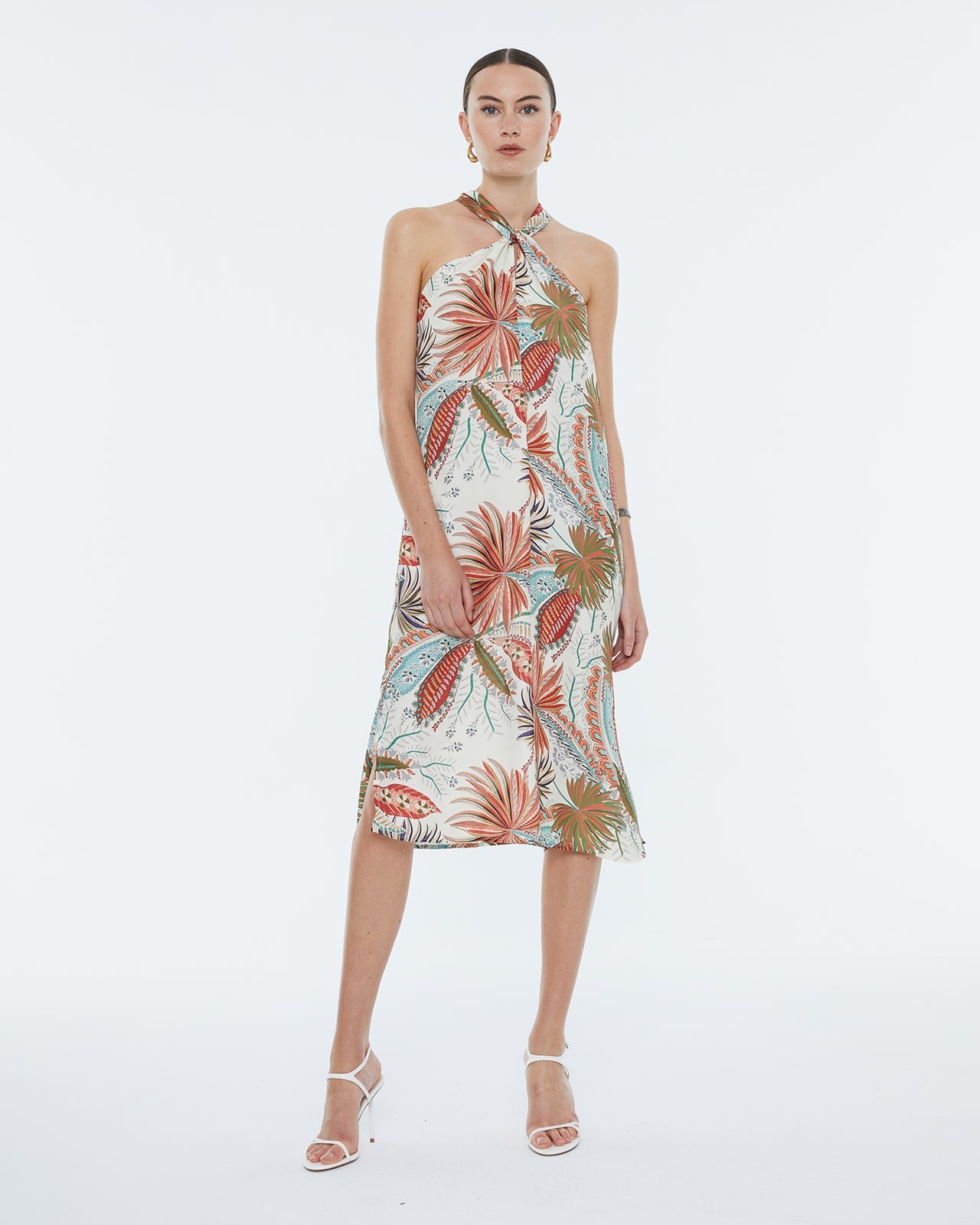 Andam Vestido Verde Dress - Blue Water Clothing