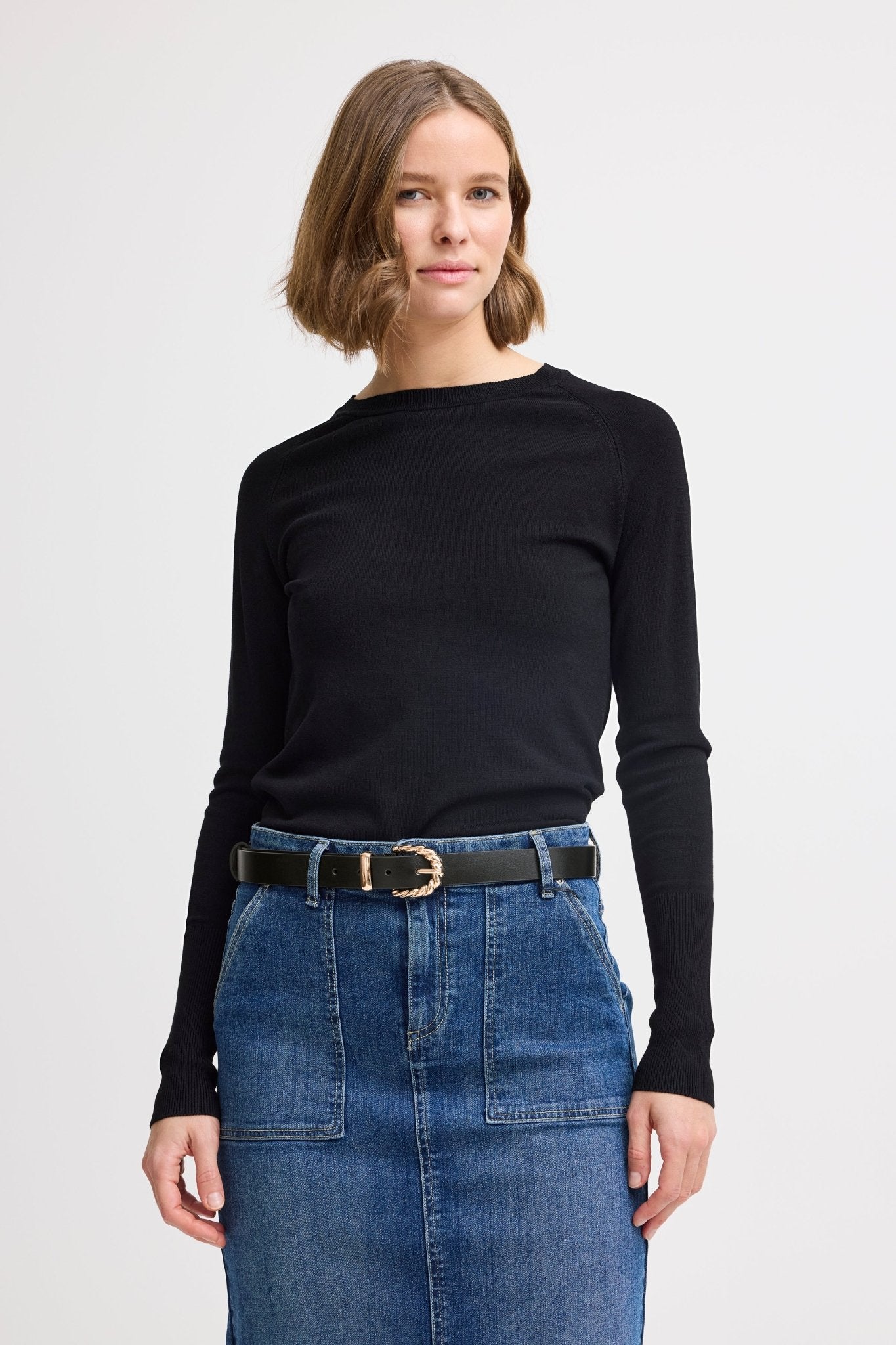 b.youngB Young Bawestern Belt 1AccessoriesBlack - Blue Water Clothing