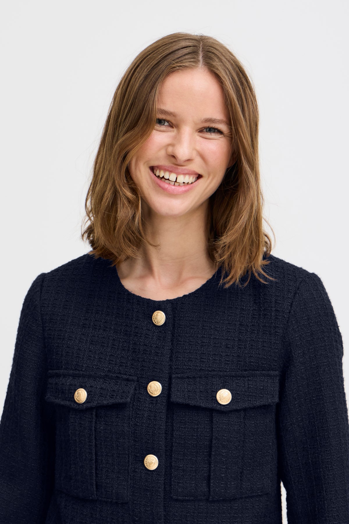 B Young Epia Blazer - Blue Water Clothing