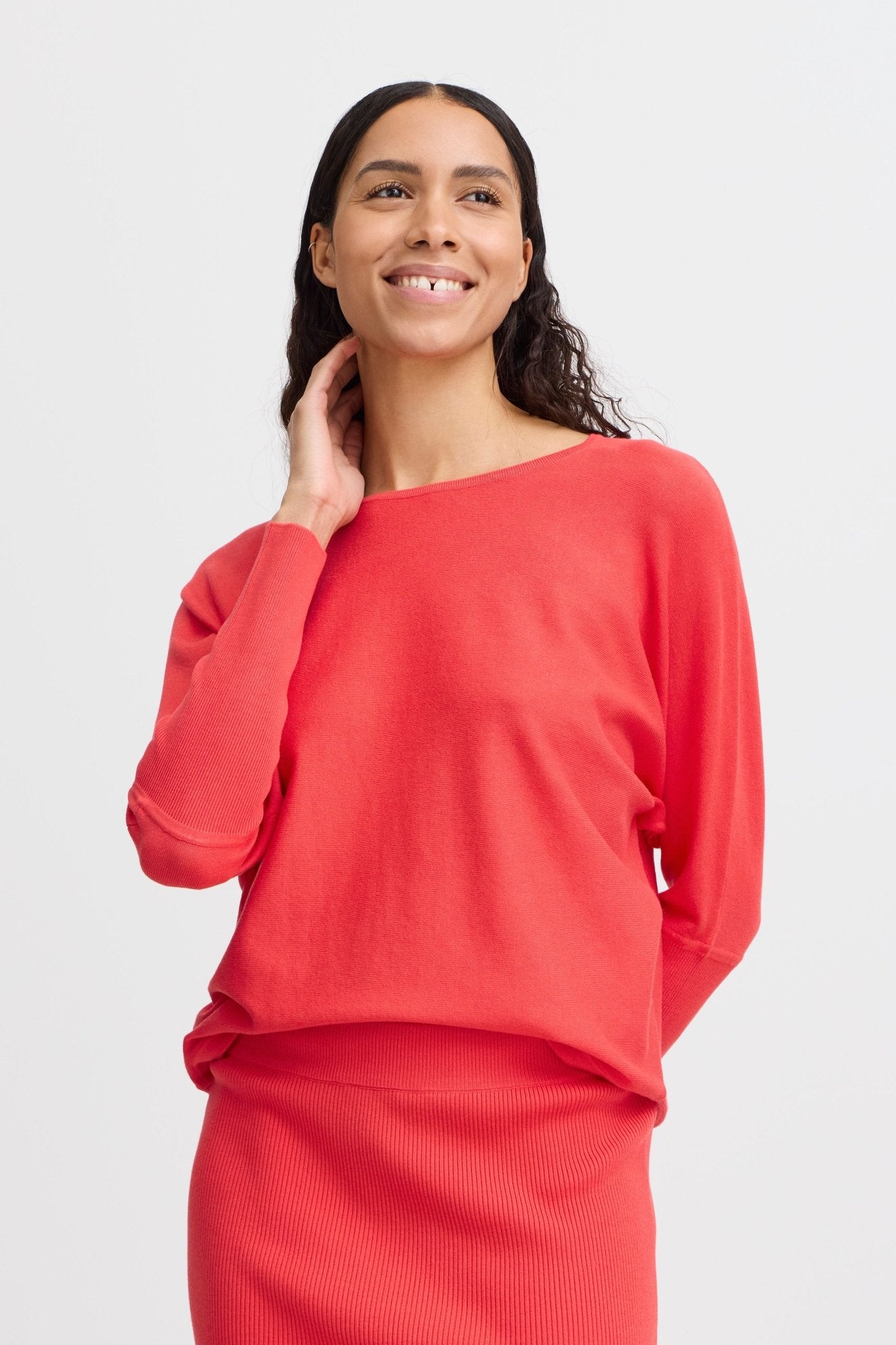 B Young mmorla Bat Jumper - Blue Water Clothing