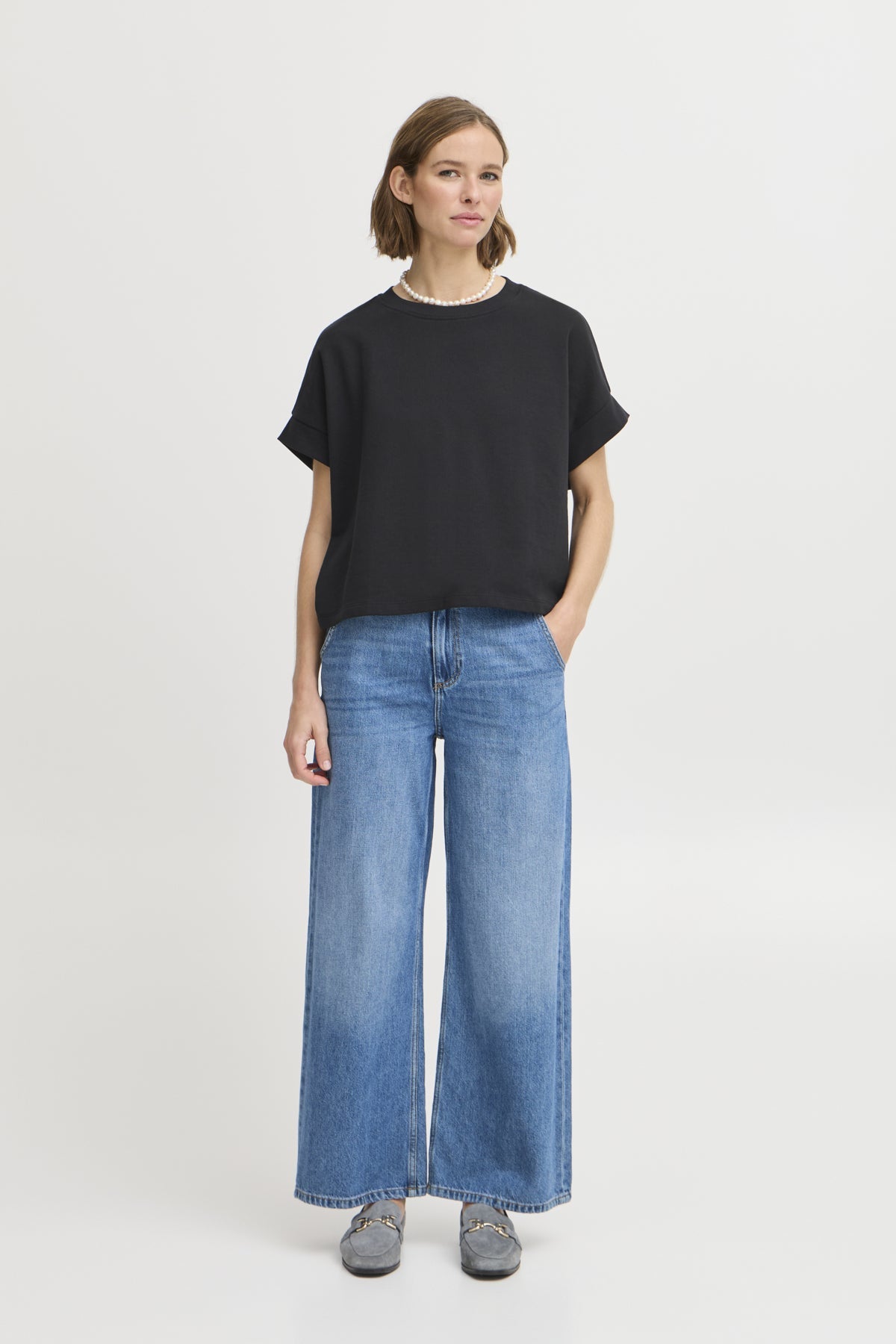 b.youngB Young soma VestClothingBlack - Blue Water Clothing