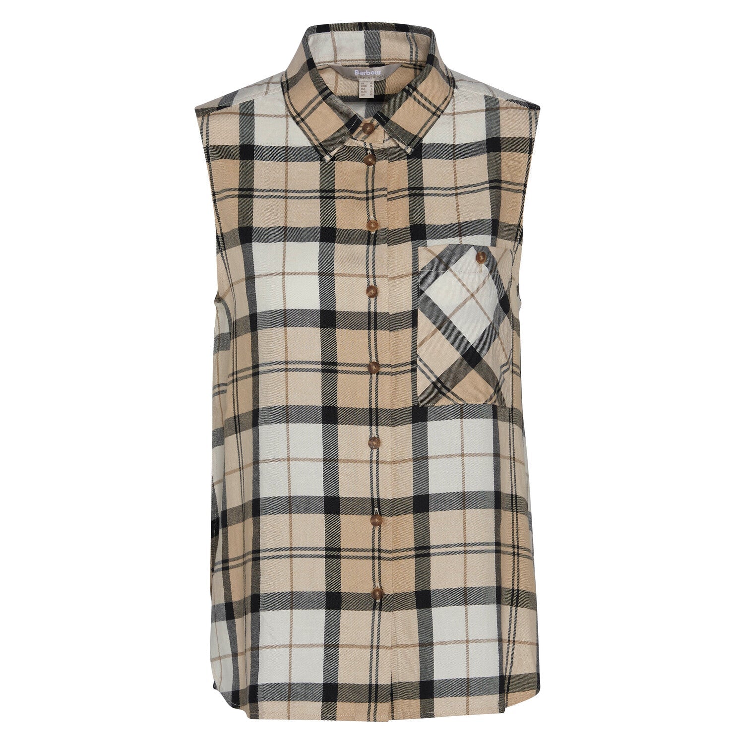 BarbourBarbour Agnes ShirtClothingSafari Tartan - Blue Water Clothing