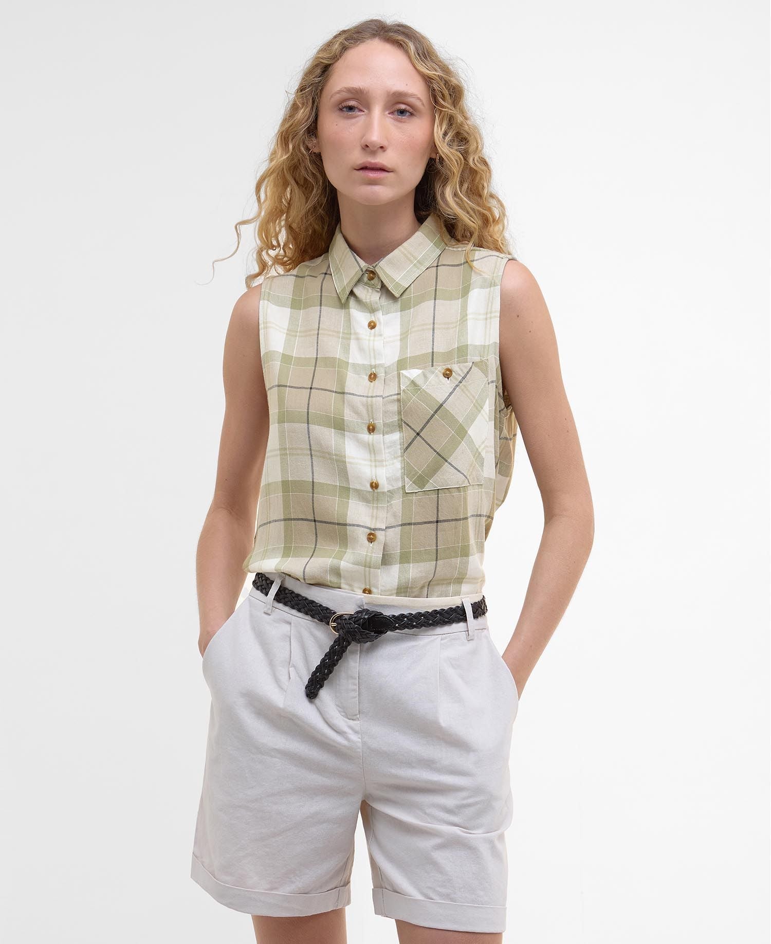 BarbourBarbour Agnes Shirt RosemaryClothingRosemary - Blue Water Clothing