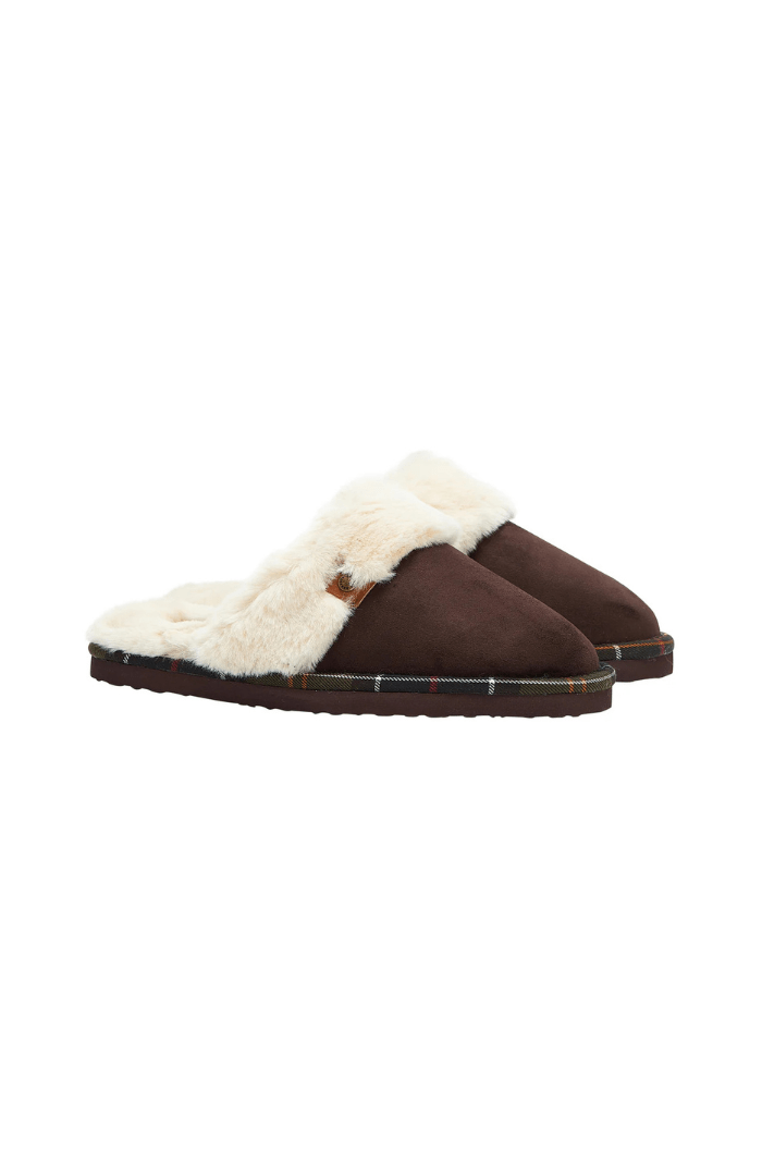 Barbour Claudia Mule Slippers - Blue Water Clothing