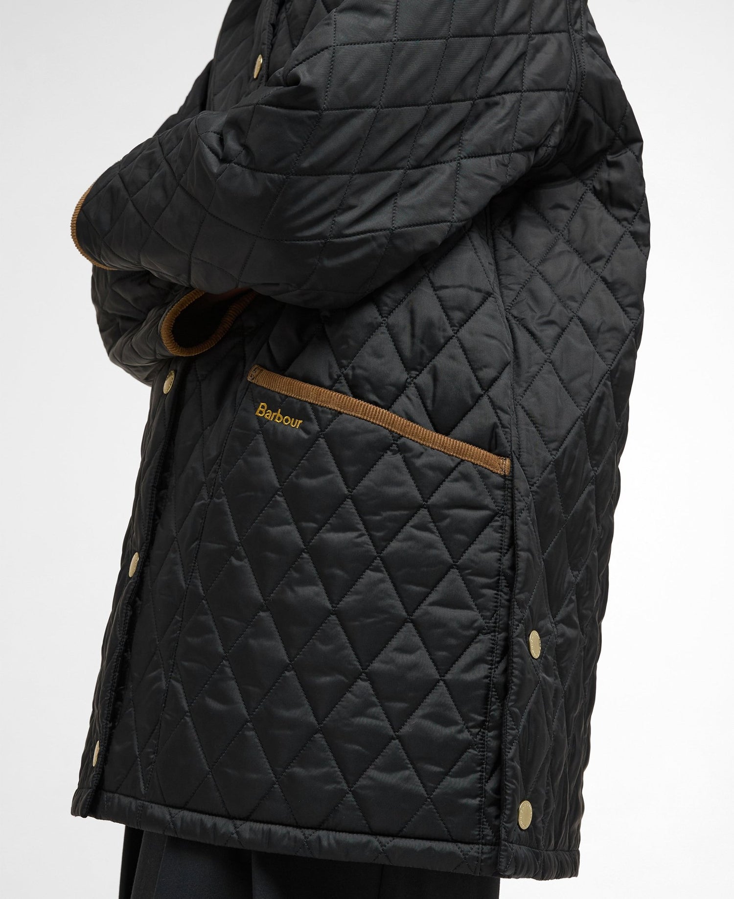BarbourBarbour Icons Modern Liddesdale Quilted Jacket BlackClothingBlack - Blue Water Clothing