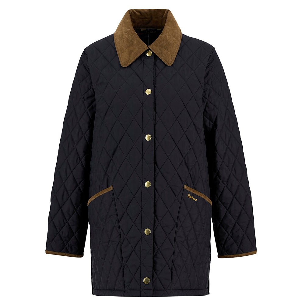 BarbourBarbour Icons Modern Liddesdale Quilted Jacket BlackClothingBlack - Blue Water Clothing