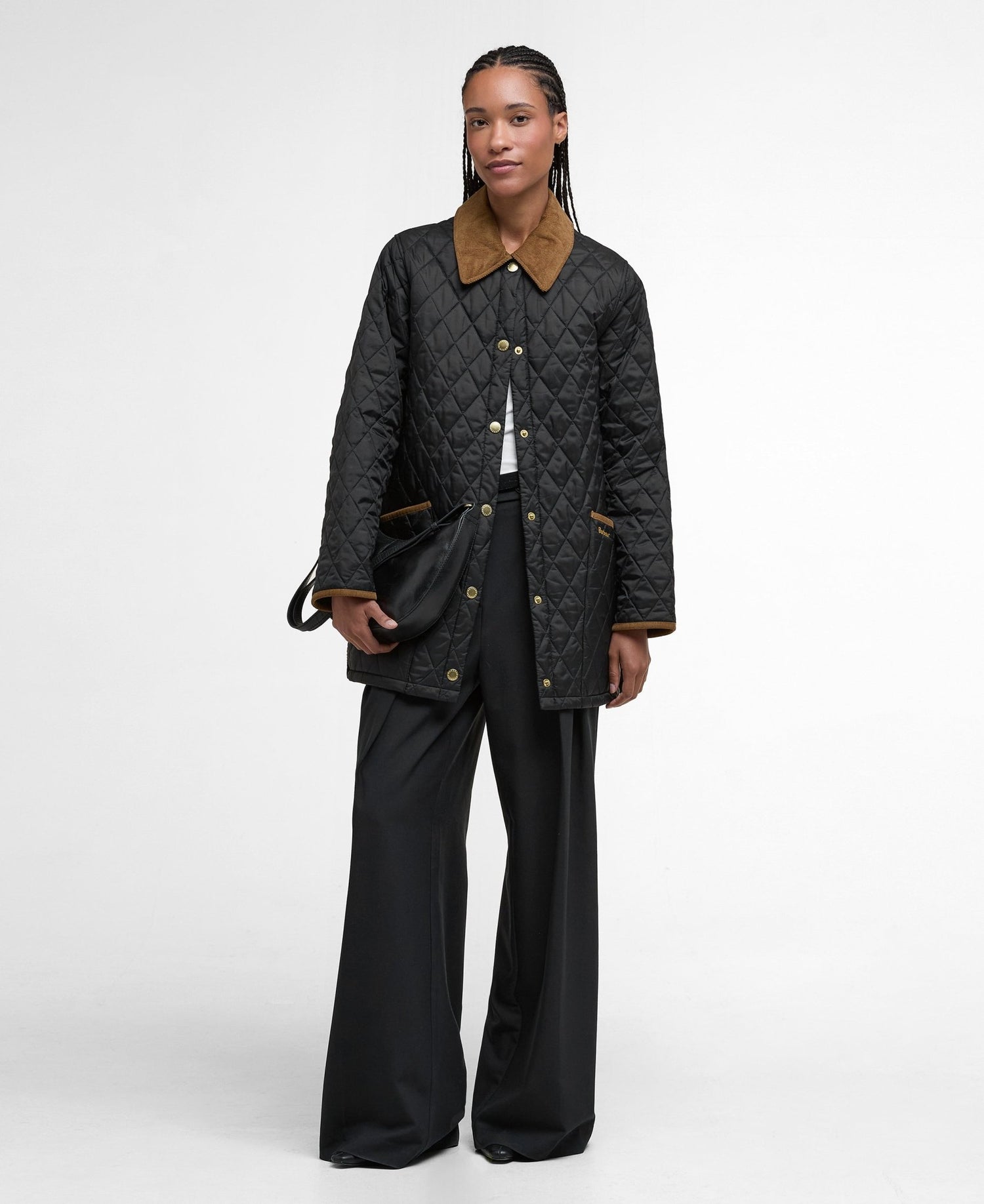 BarbourBarbour Icons Modern Liddesdale Quilted Jacket BlackClothingBlack - Blue Water Clothing