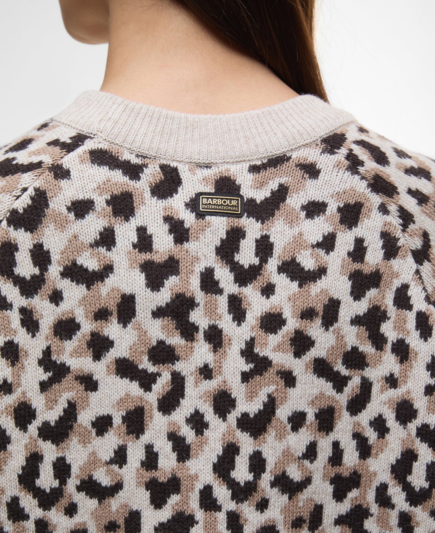 BarbourBarbour International Harley Knitted JumperClothingMulti - Blue Water Clothing