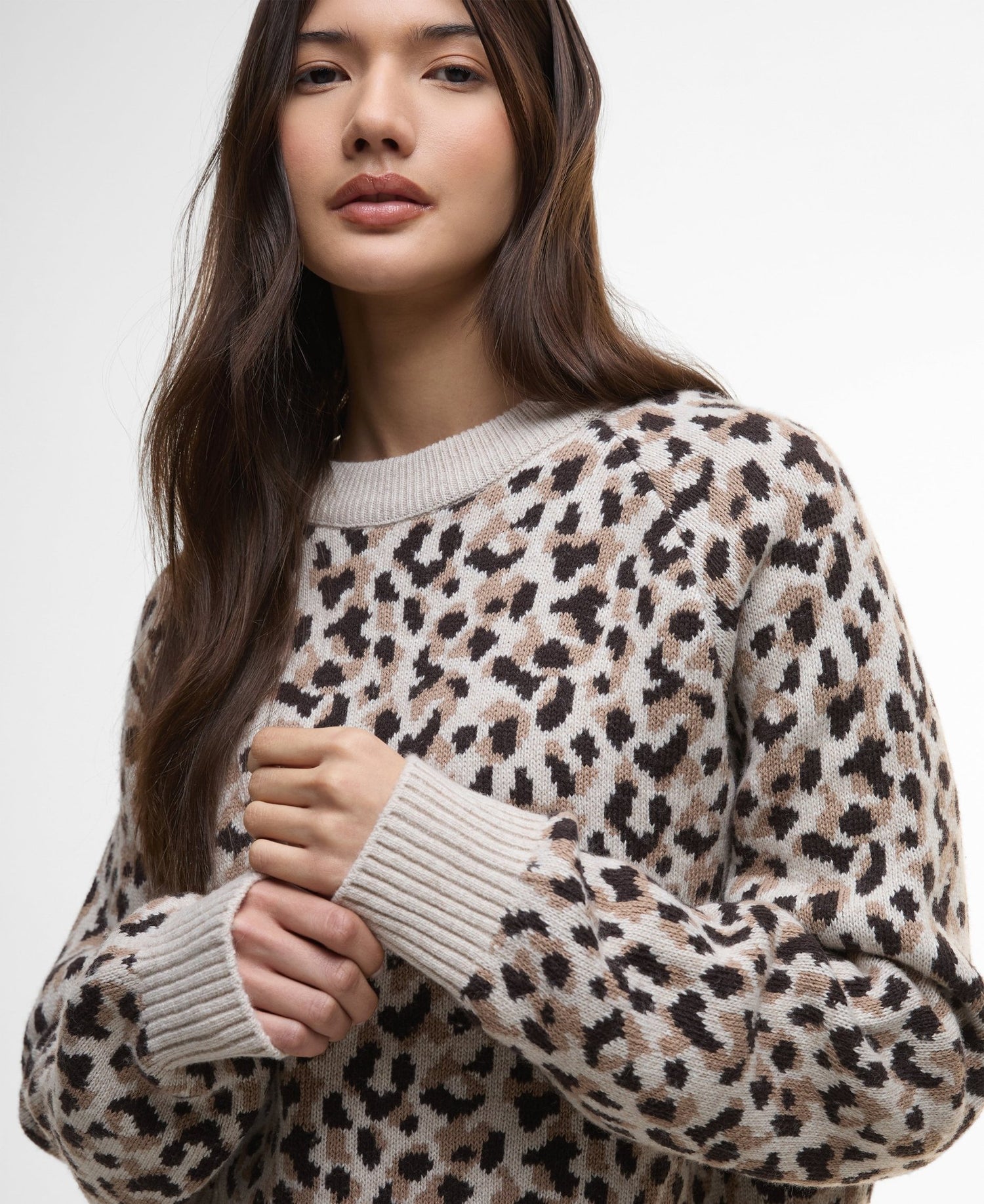 BarbourBarbour International Harley Knitted JumperClothingMulti - Blue Water Clothing