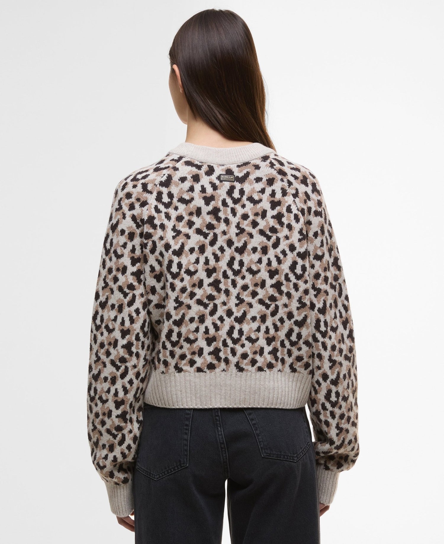 BarbourBarbour International Harley Knitted JumperClothingMulti - Blue Water Clothing