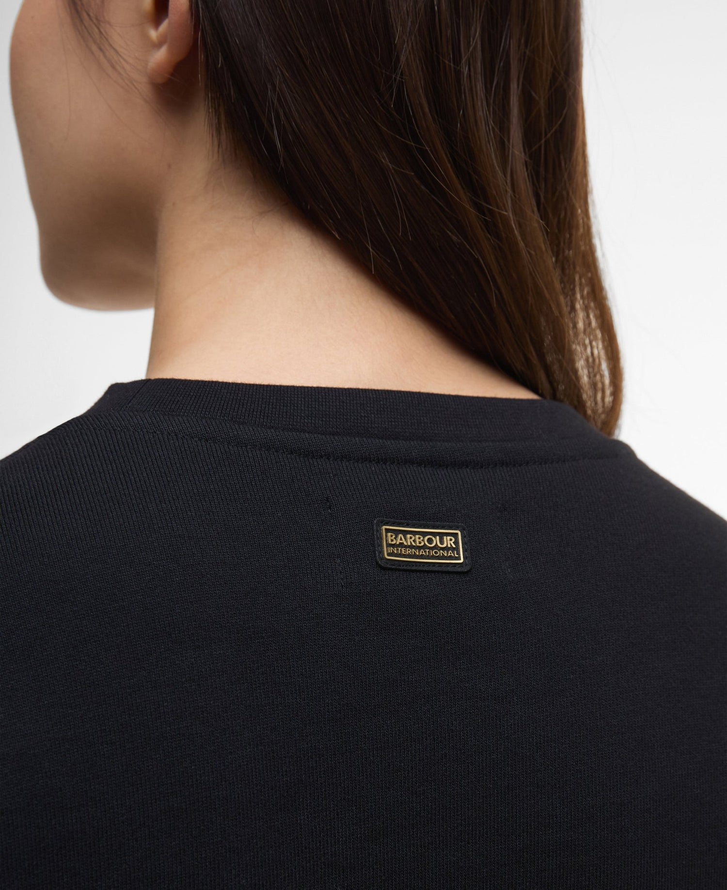 BarbourBarbour International Juliana Sweatshirt BlackClothingBlack - Blue Water Clothing