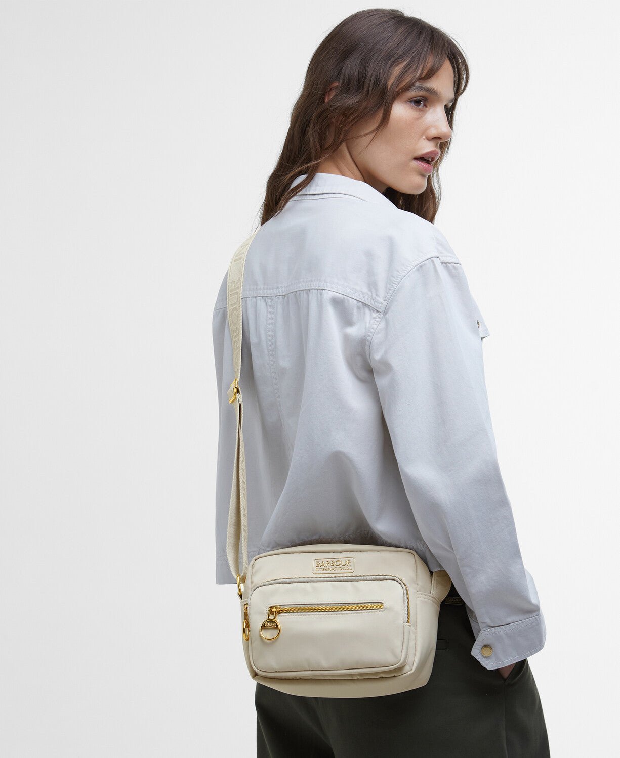 Barbour International Qualify Crossbody Bag - Blue Water Clothing