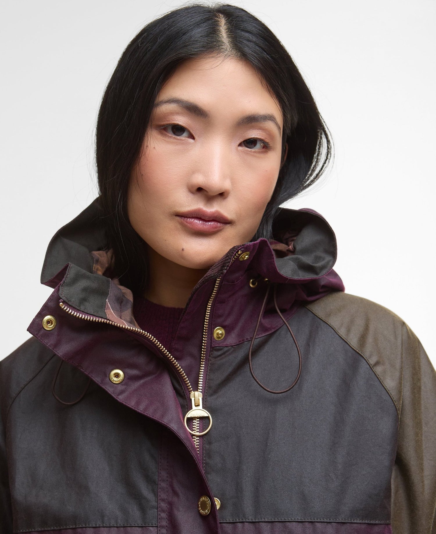 BarbourBarbour Keeley Wax Jacket MerlotClothingMerlot - Blue Water Clothing