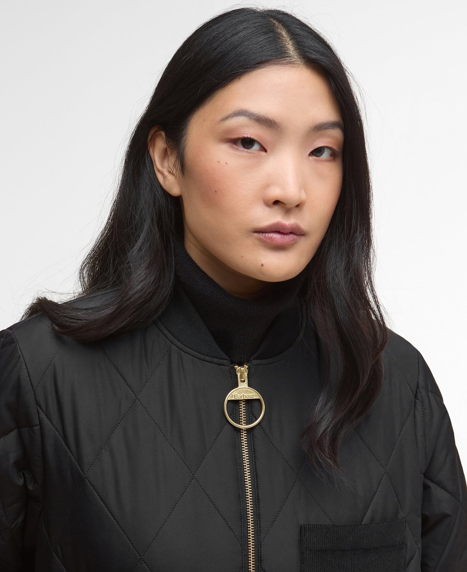 BarbourBarbour Leonie Quilted Jacket BlackClothingBlack - Blue Water Clothing