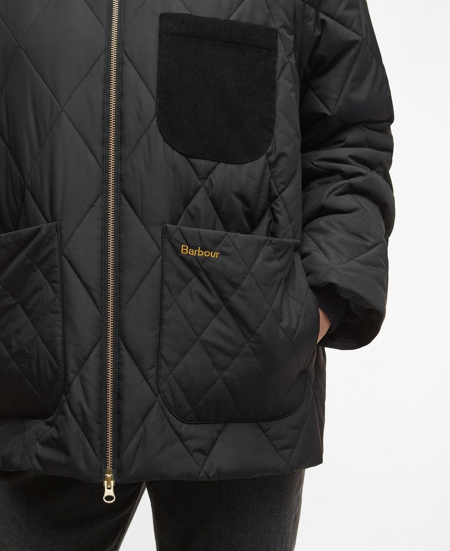 BarbourBarbour Leonie Quilted Jacket BlackClothingBlack - Blue Water Clothing