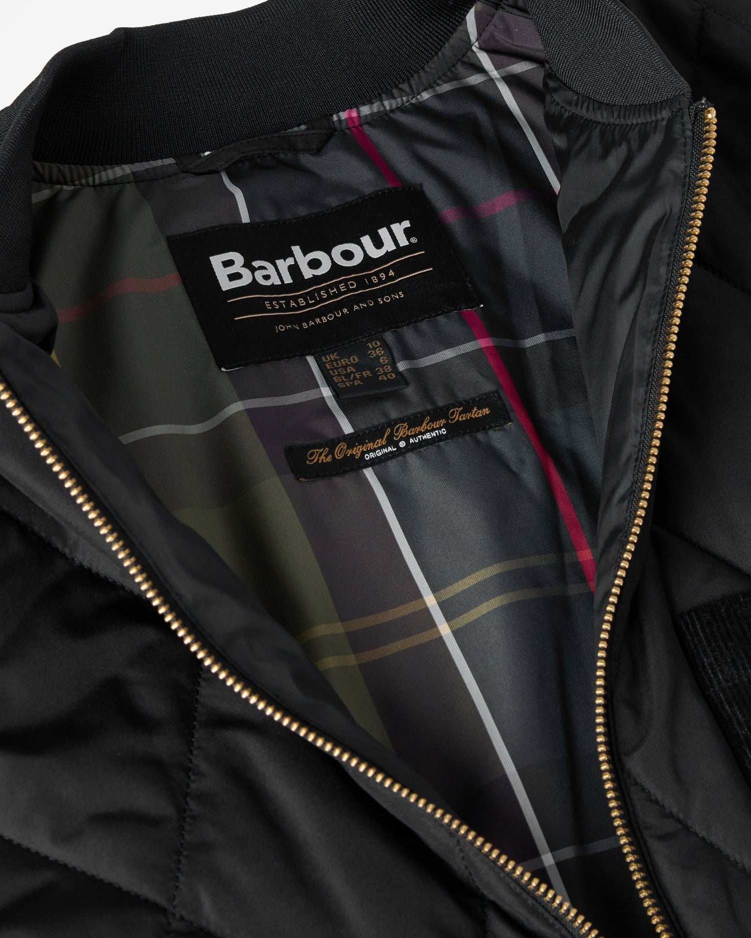 BarbourBarbour Leonie Quilted Jacket BlackClothingBlack - Blue Water Clothing