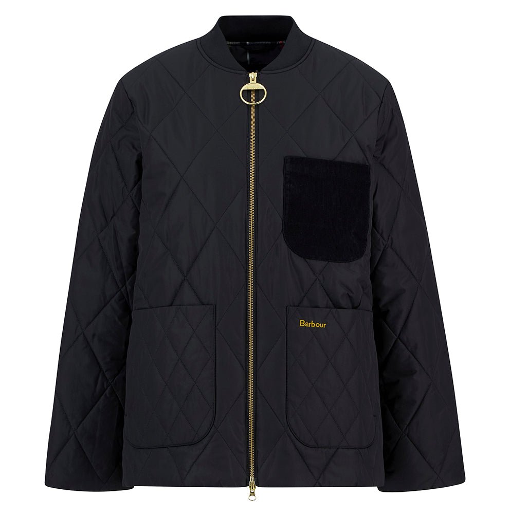 BarbourBarbour Leonie Quilted Jacket BlackClothingBlack - Blue Water Clothing