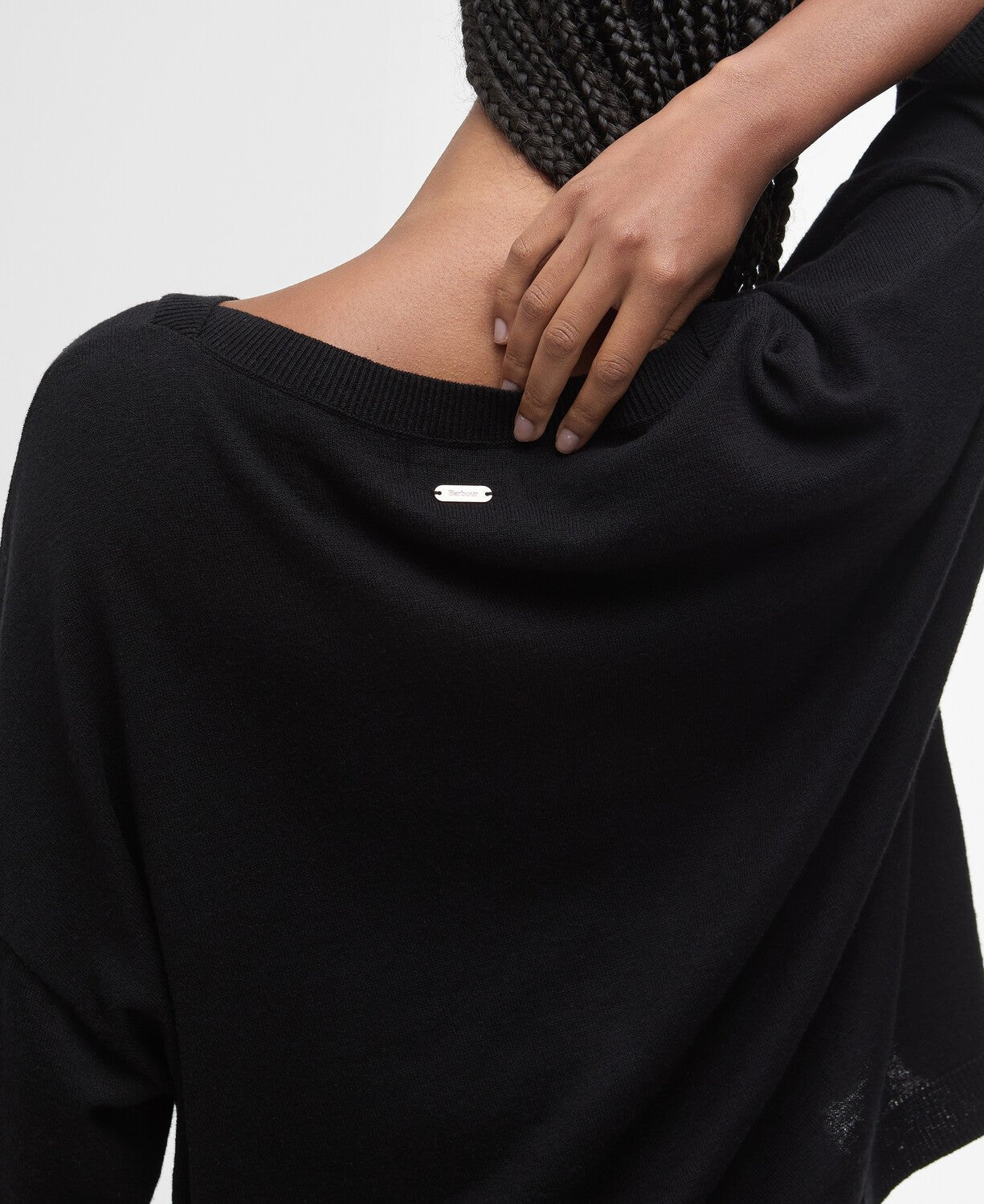 BarbourBarbour Lucy Knitted JumperClothingBlack - Blue Water Clothing