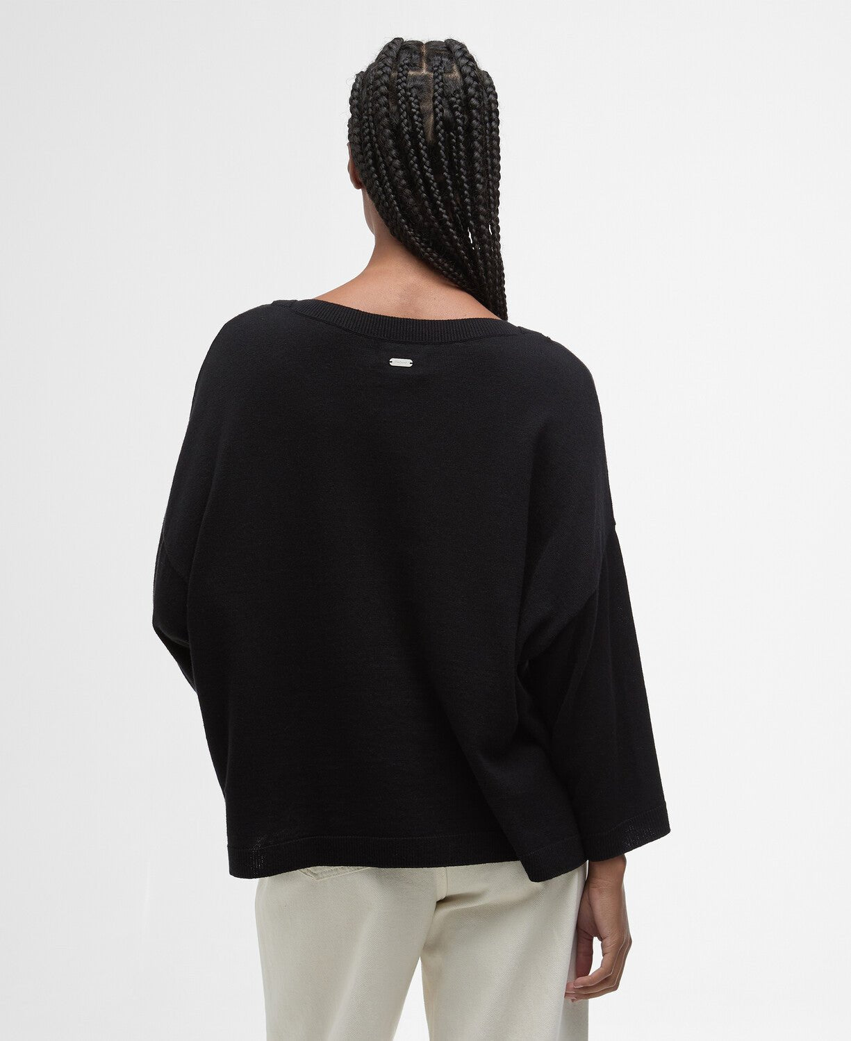 BarbourBarbour Lucy Knitted JumperClothingBlack - Blue Water Clothing