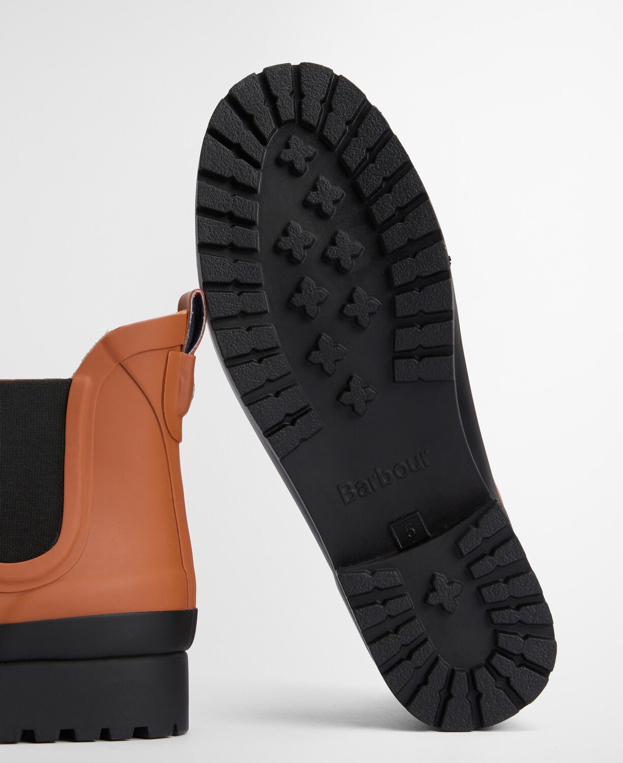 BarbourBarbour Mallow Chelsea Welly BranFootwearBran/Black - Blue Water Clothing